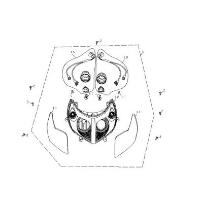 Framlampa - Strålkastare